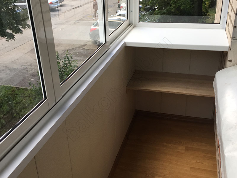 Дизайн интерьера балкона или лоджии