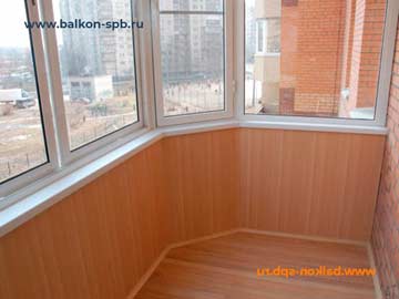 Обшивка балкона панелями МДФ | Евро-Стиль